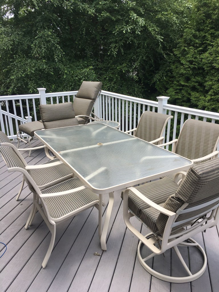 replacement glass for martha stewart patio tables on Testimonials Photo Gallery Patio Furniture Cushions Inc